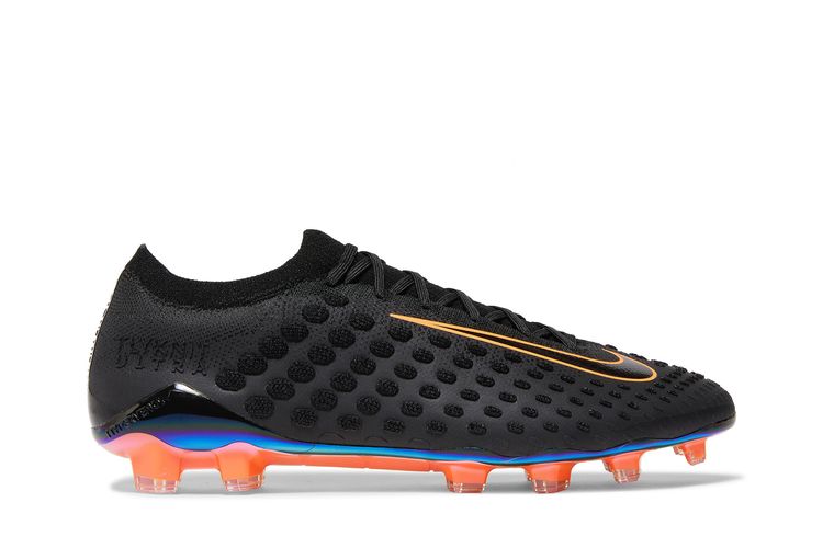 

Кроссовки Phantom Ultra Venom FG 'Black Bright Citrus', черный