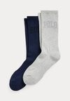 

Носки BIG PONY COTTON BLEND CREW SOCK 2 PACK Ralph Lauren, серый