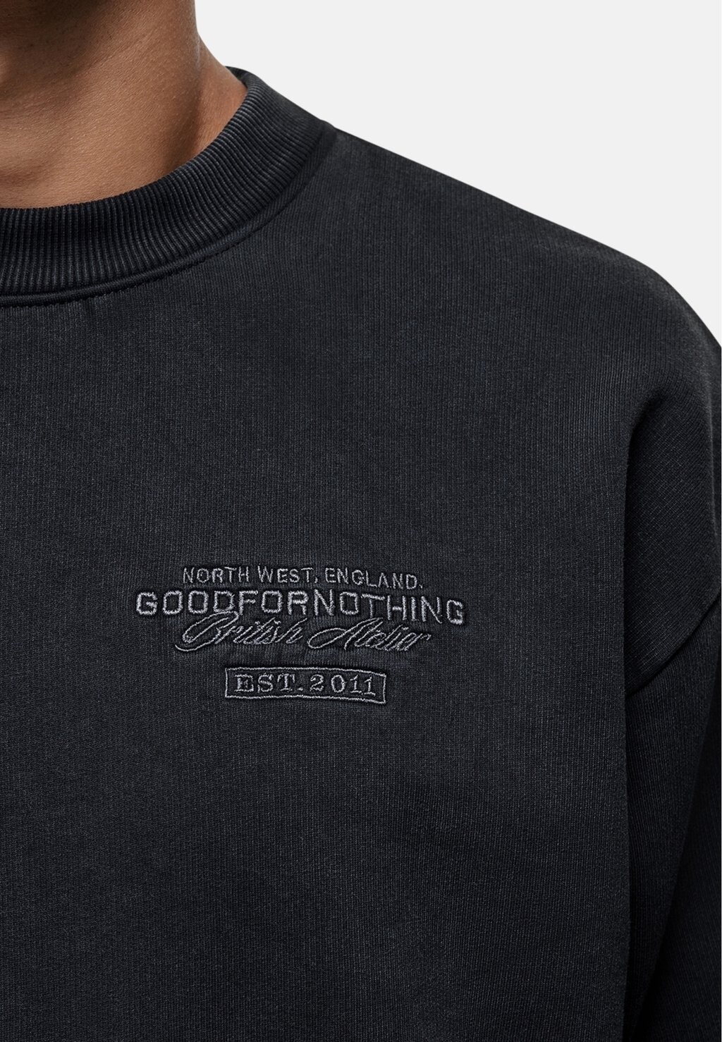 

Толстовка ATEL Good For Nothing, черный