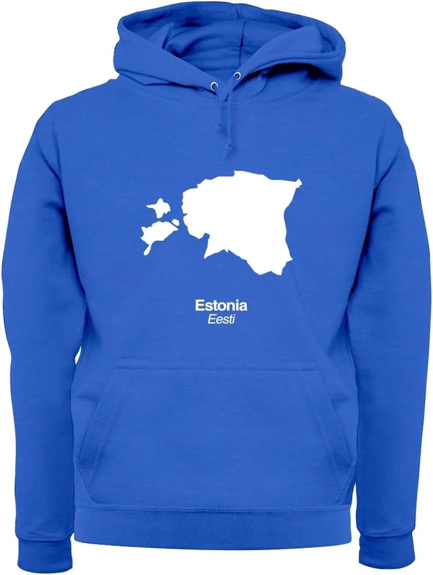 

Estonia Silhouette — унисекс премиум худи Dressdown