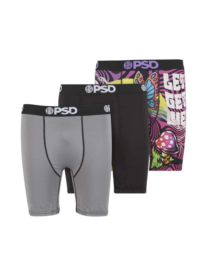 

PSD underwear Набор из 3 боксерских трусов Get Weird разных цветов