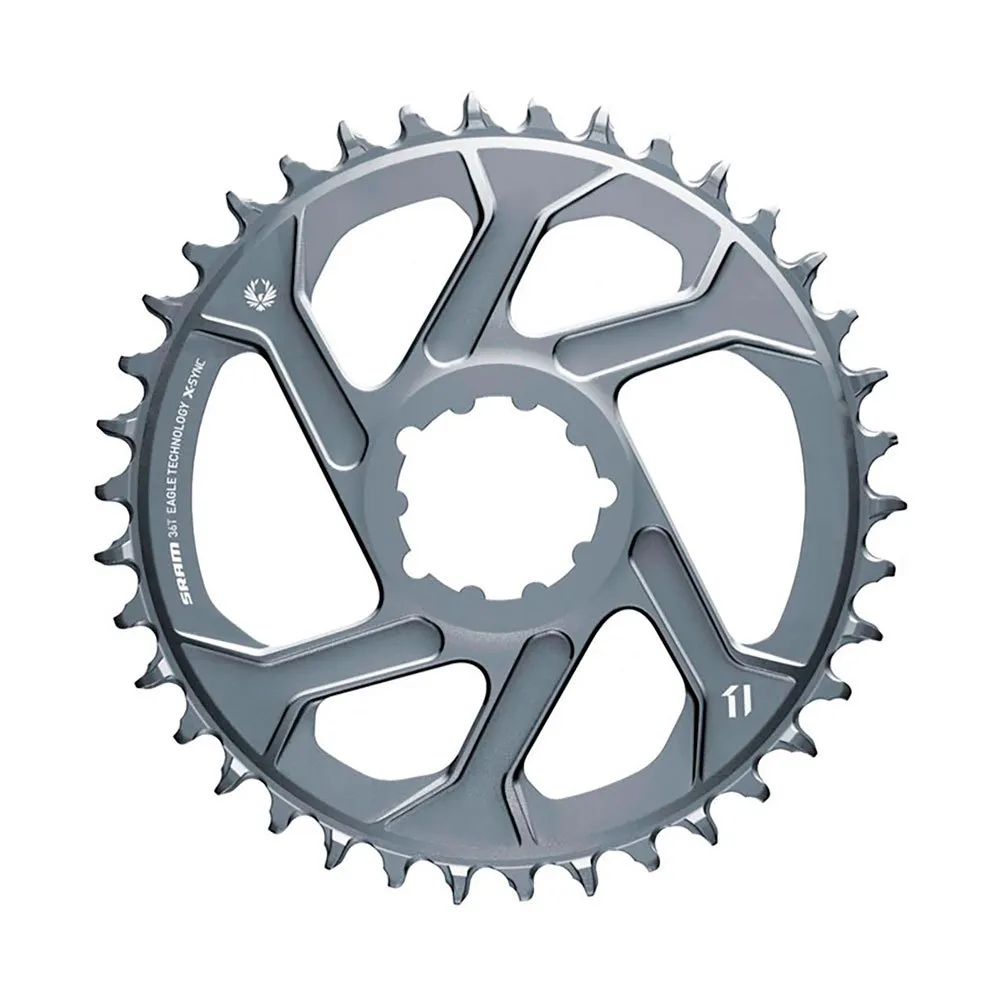 

Звездочка Sram X-Sync 2 Eagle Cold Forged Direct Mount 4 mm Offset, серебряный