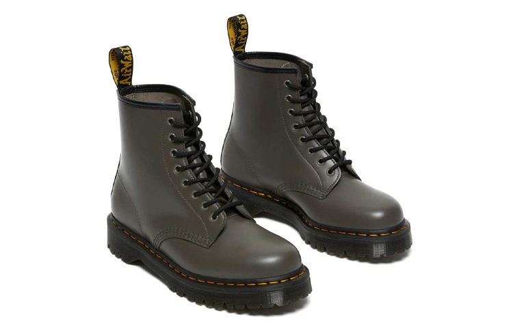 

Ботинки Dr.Martens Dr.Martens 1460 Bex Smooth Leather Platform Boots 'Khaki Grey' Women's