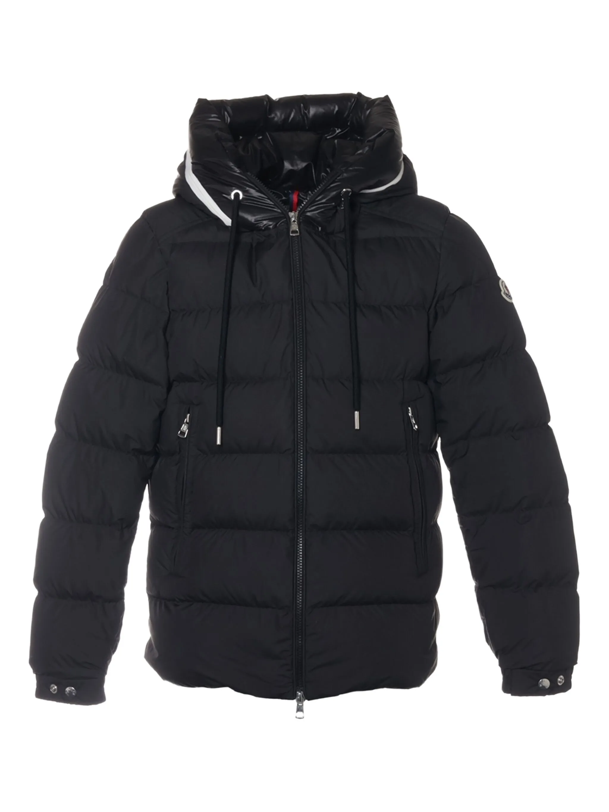 

Пуховик с капюшоном Moncler, черный