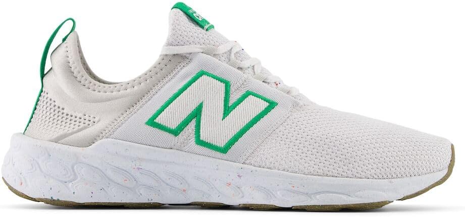 Мужские кроссовки New Balance Fresh Foam X Cruz Artisan V3, белый/зеленый/серый — фото 3