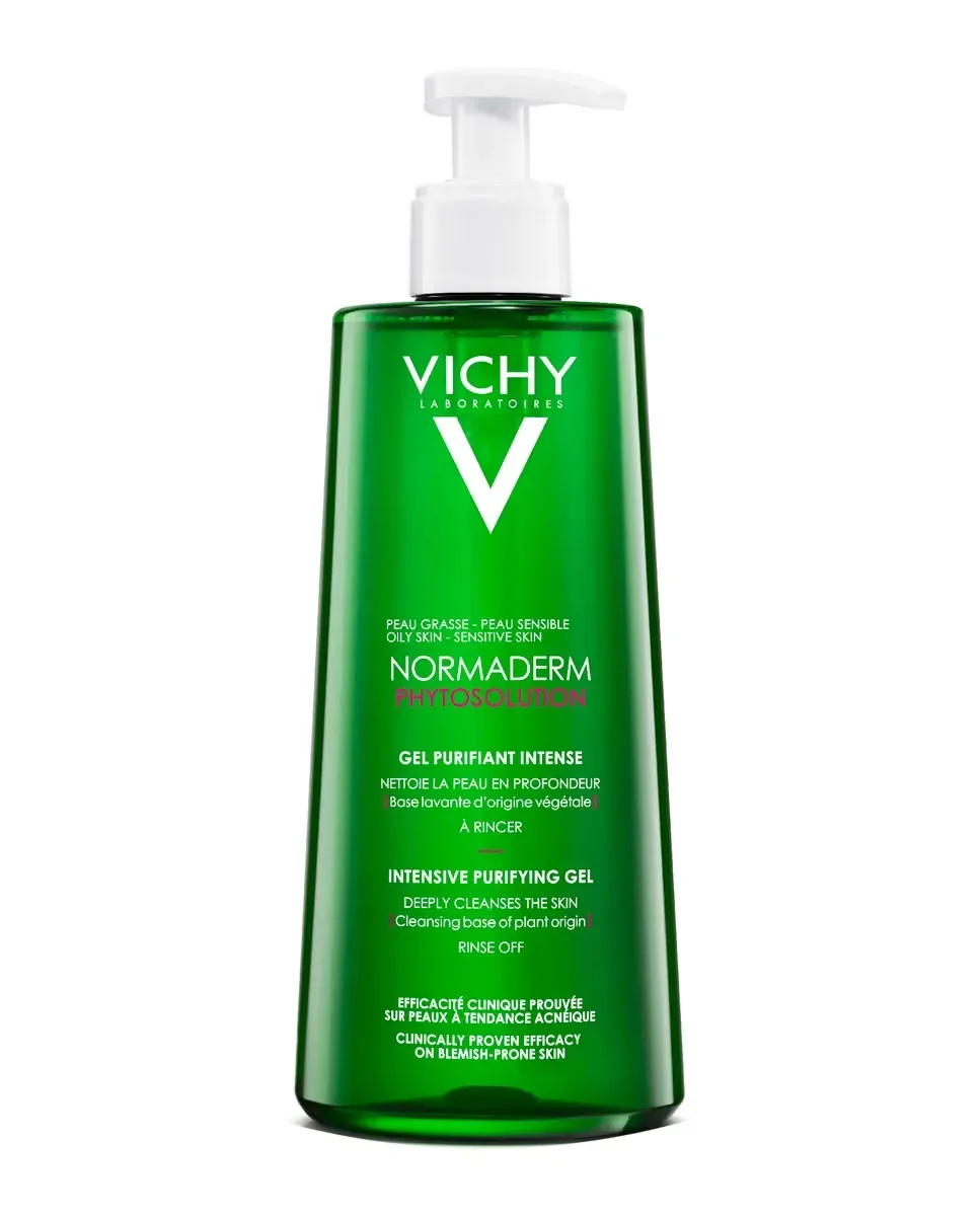 Гель для умывания Vichy — Очищающий гель с салициловой кислотой Normaderm Phytosolution, 400 мл