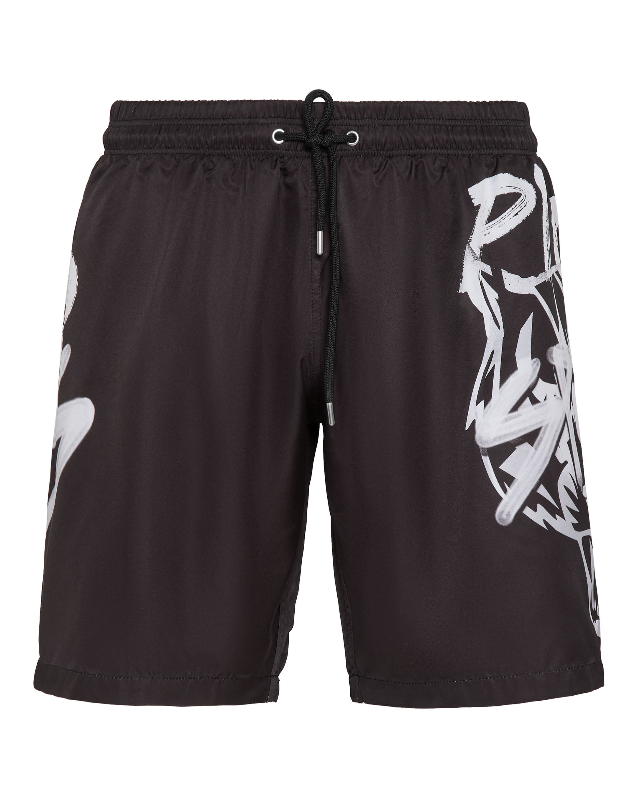 

Пляжные шорты Tiger PLEIN SPORT, черный/белый