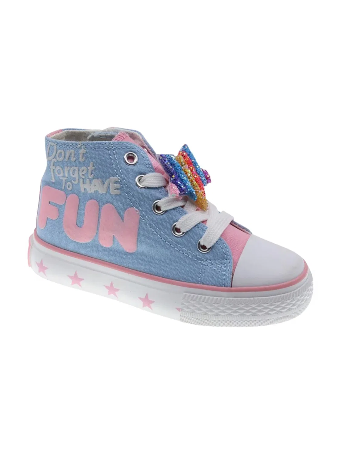 Кроссовки Beppi Canvas Boot синего цвета