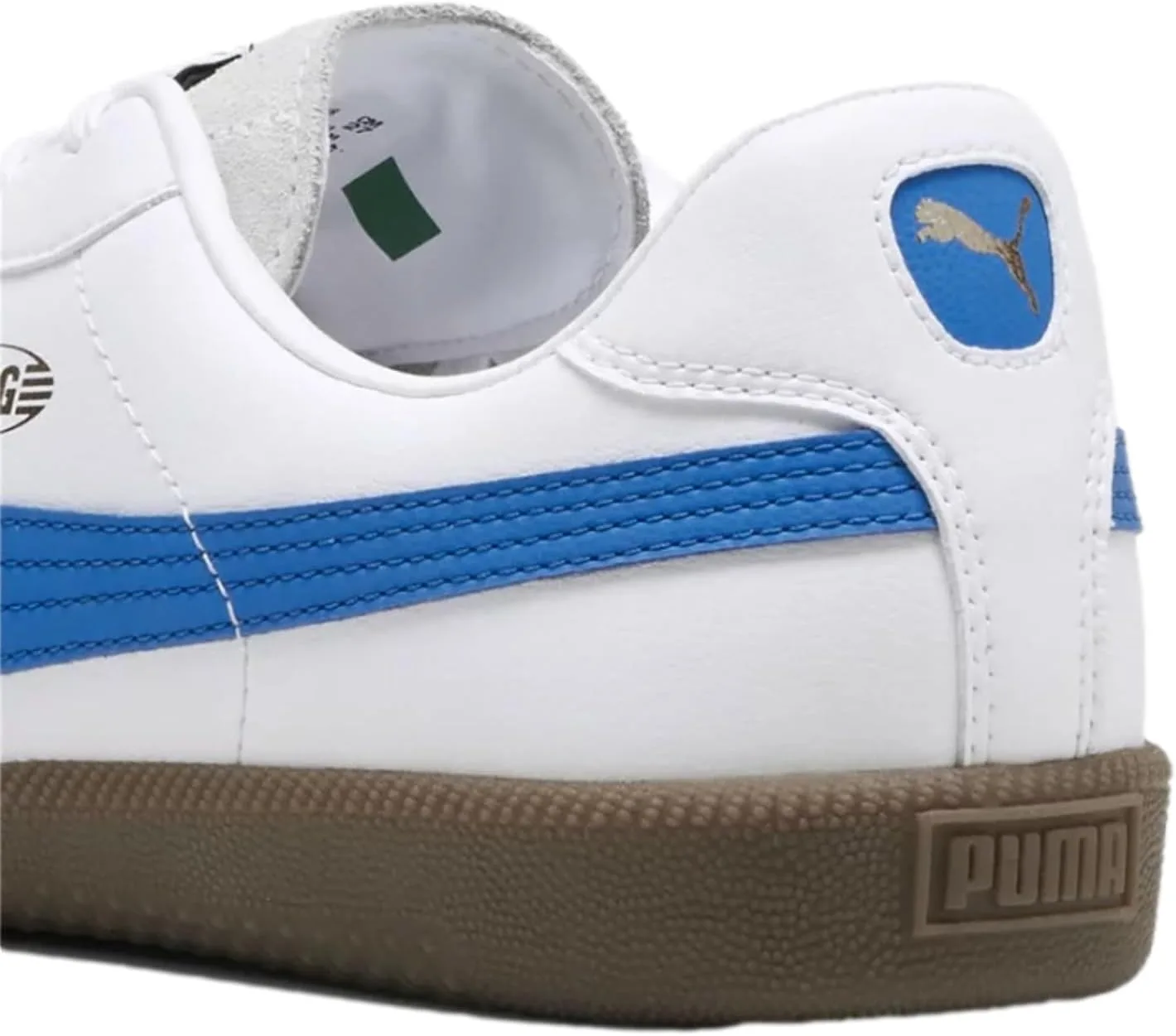 Кроссовки PUMA King 21 для тренировок и фитнеса, унисекс, белый/голубой — фото 4