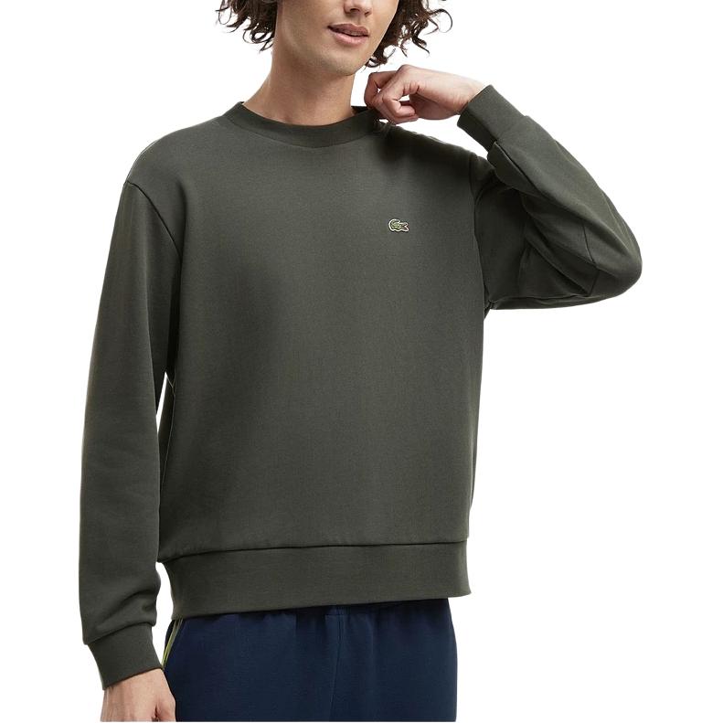 

Свитер мужской коричневый зеленый LACOSTE, коричневый зеленый