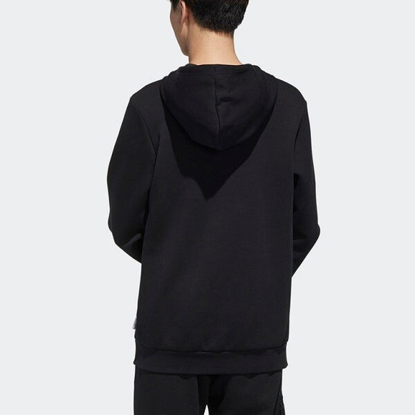 Толстовка neo x yellow crossover casual sports long sleeves pullover black Adidas, черный — фото 3