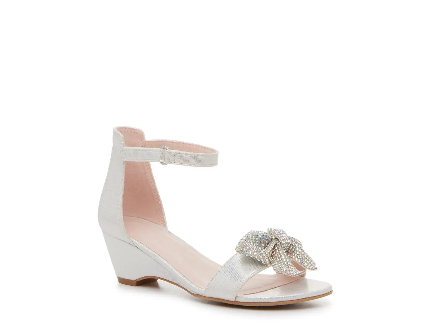 

Сандалии Kelly & Katie Chloe Wedge - детские, серебристый металлик