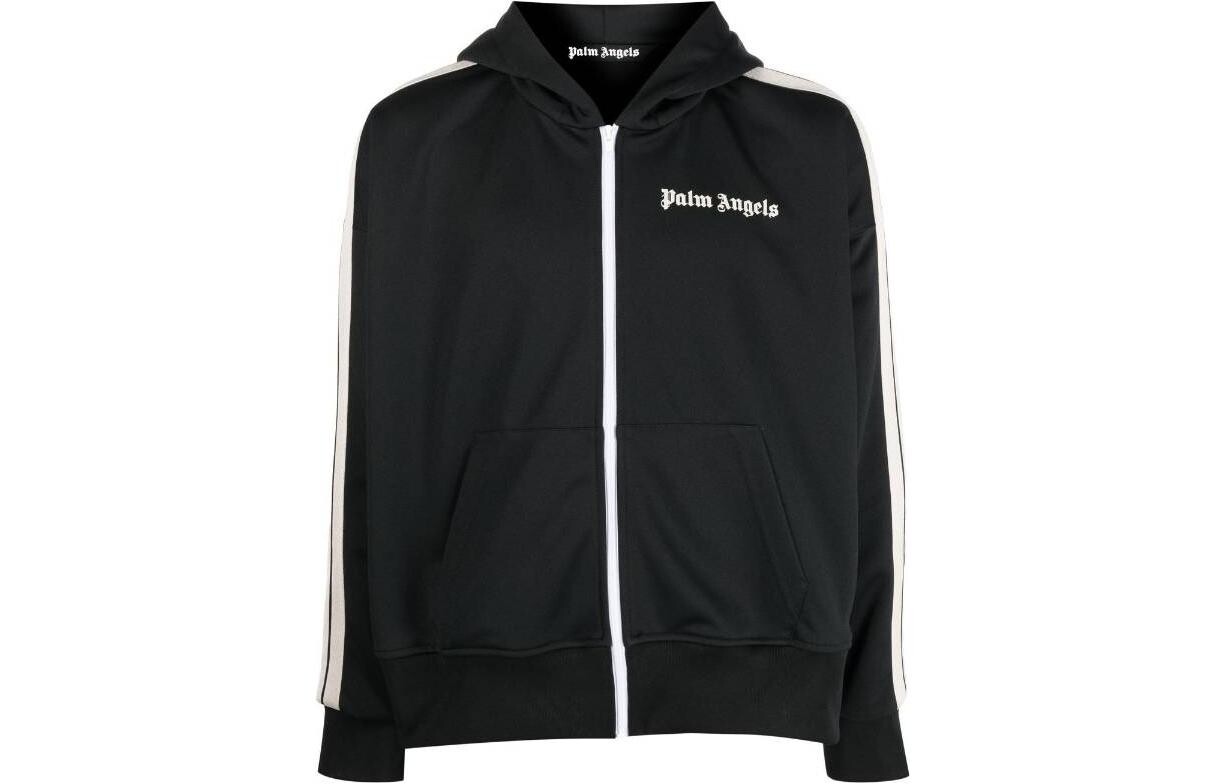 

Толстовка Palm Angels с капюшоном на молнии, черный