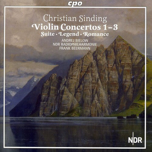 

CD диск Sinding / Bielow / Ndr / Beermann: Violin Concertos 1-3