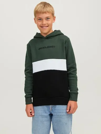 

Детская толстовка Jack & Jones "JJEREID BLOCKING SWEAT HOOD SN JNR" Jack & Jones Junior, цвет Mountain View