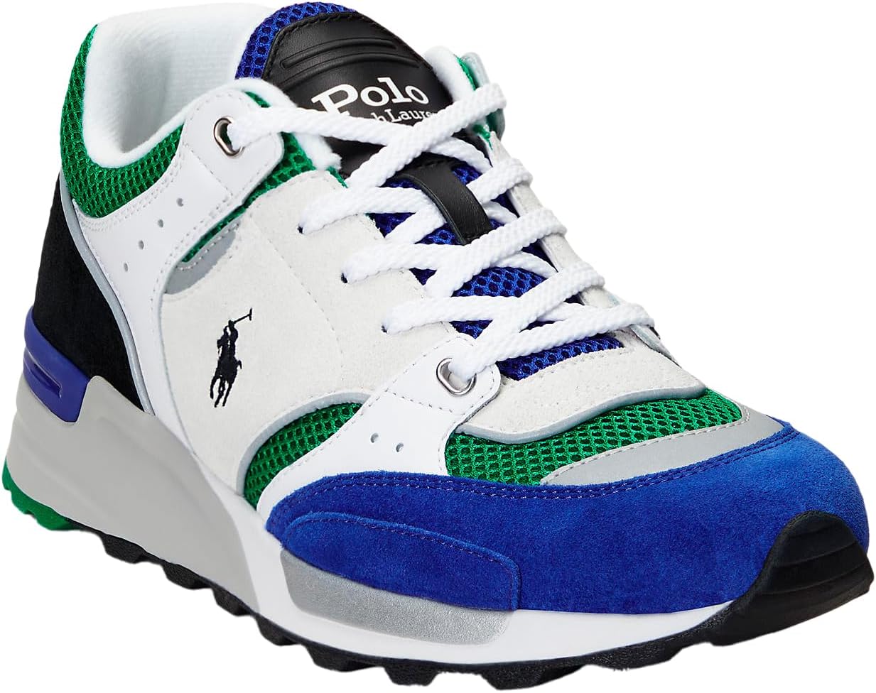 

Кроссовки POLO RALPH LAUREN Trackster 200, White/Royal/Green