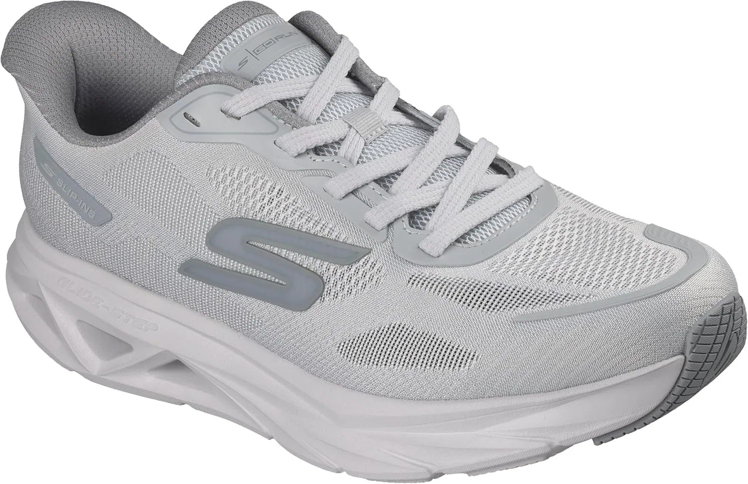 Мужские кроссовки Skechers Glide Step Vortex Rapid Edge Slip In, Gray — фото 4