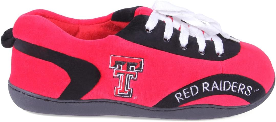 Тапочки Comfy Feet NCAA для использования дома и на улице, Texas Tech Red Raiders — фото 2