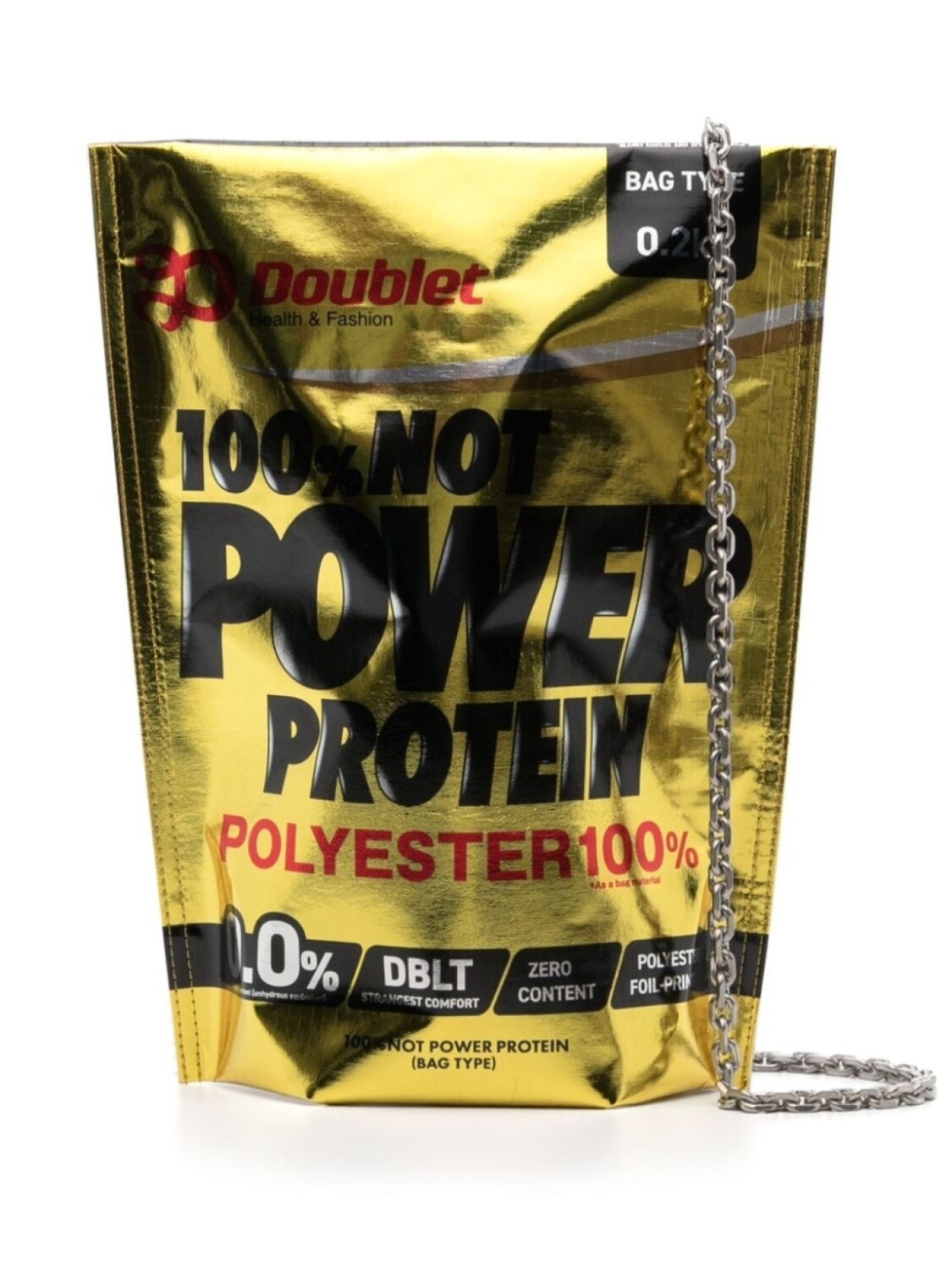 

Doublet сумка на плечо Not Protein, желтый