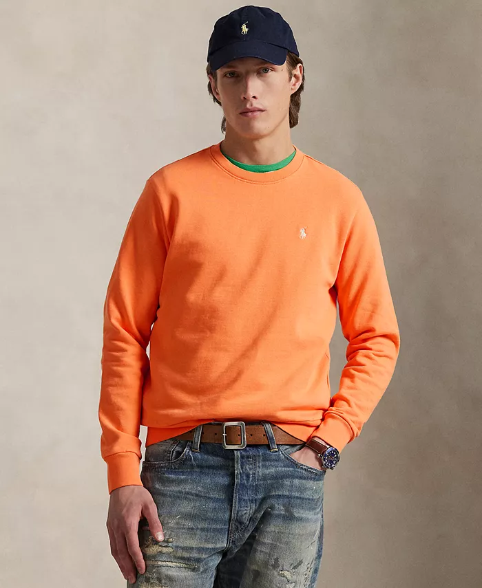 

Мужской свитшот из флиса с петлевой структурой Polo Ralph Lauren, оранжевый