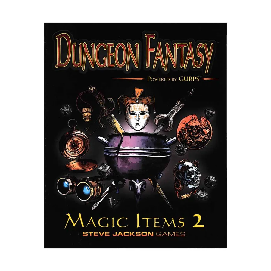 

Dungeon Fantasy - Magic Items 2, GURPS (4th Edition) - Genre Toolkits & Fictional Settings, мягкая обложка
