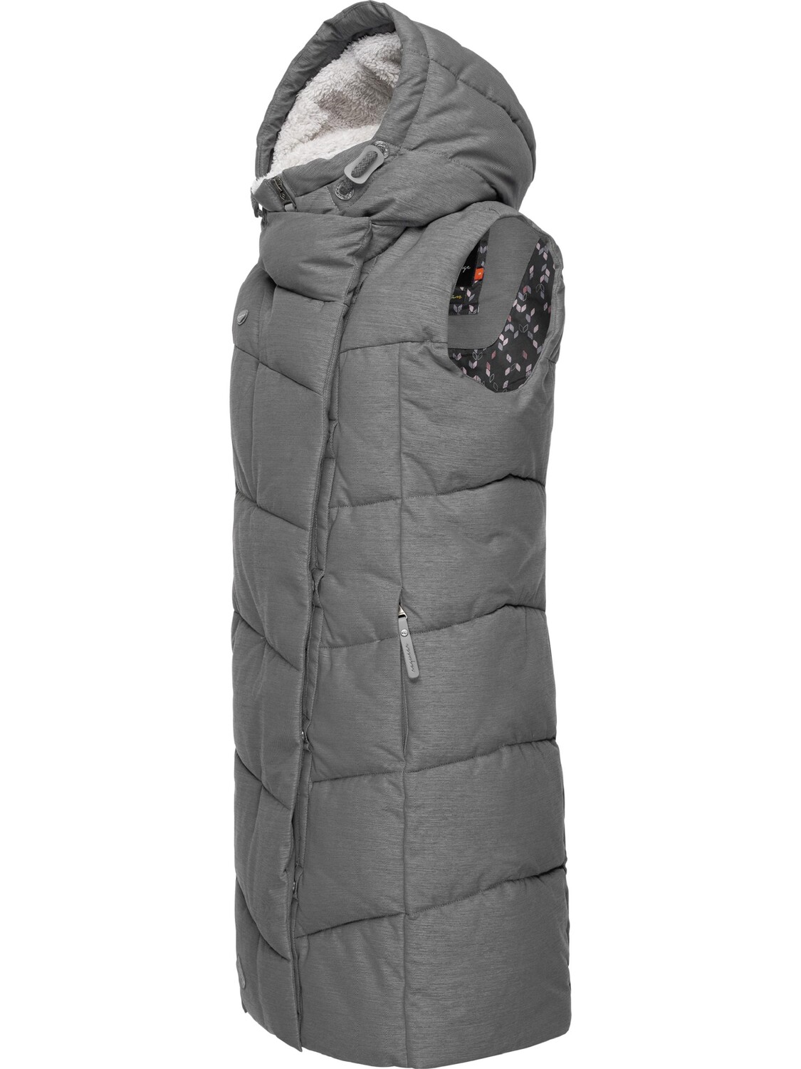 

Утепленный жилет ragwear Pavla Vest, серый