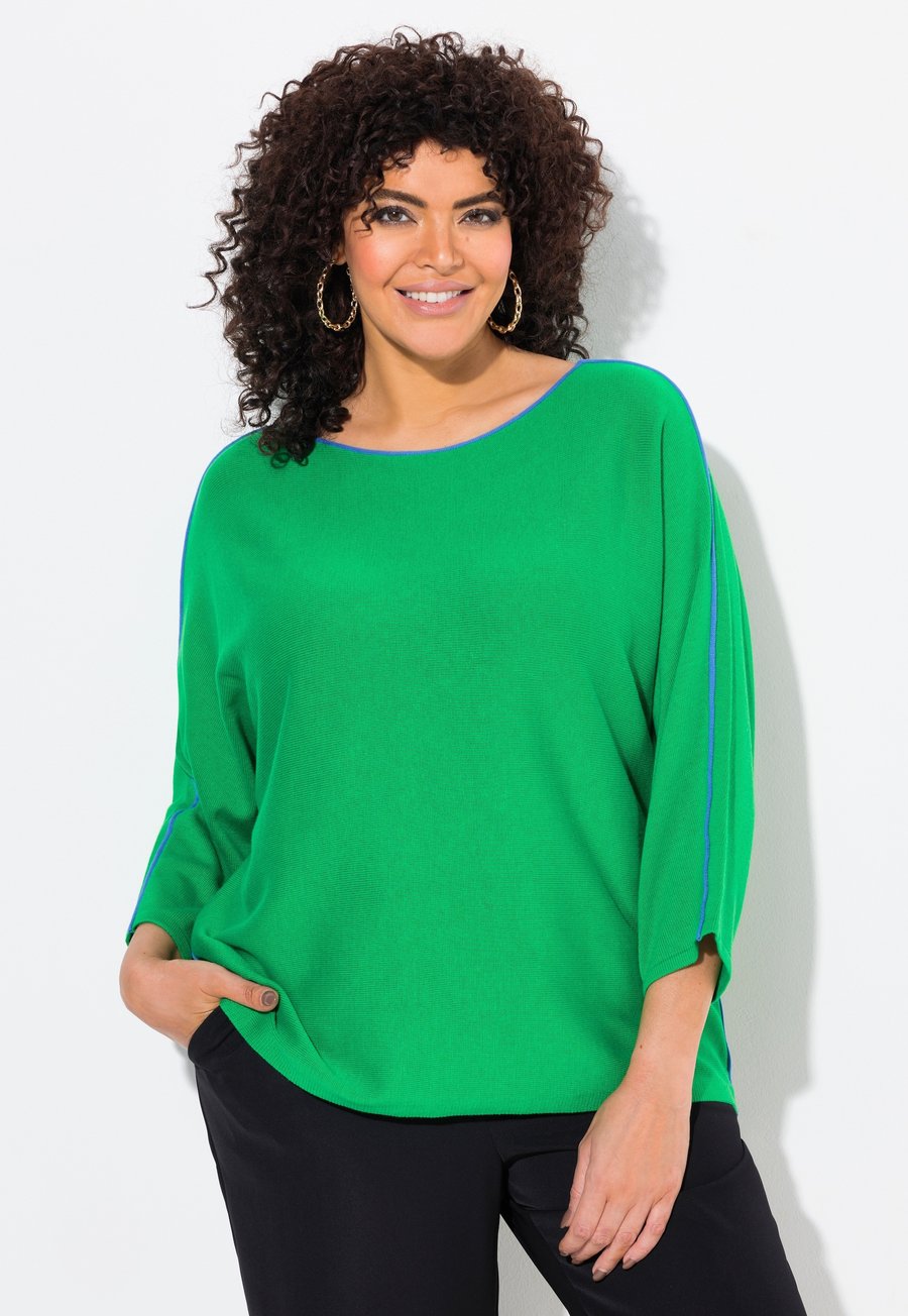 

Джемпер Ulla Popken PULLOVER, Natural Green/Light Green