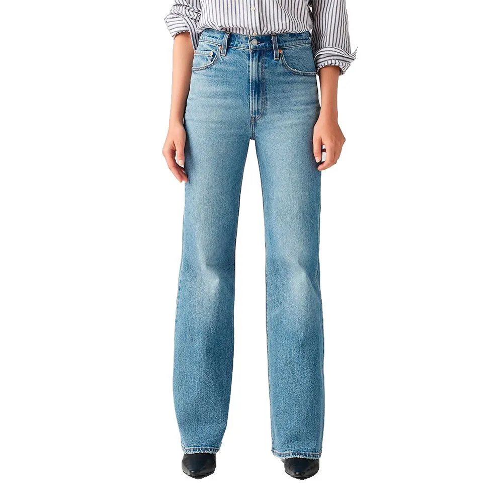 

Джинсы Levi's Ribcage Bells Med, синий