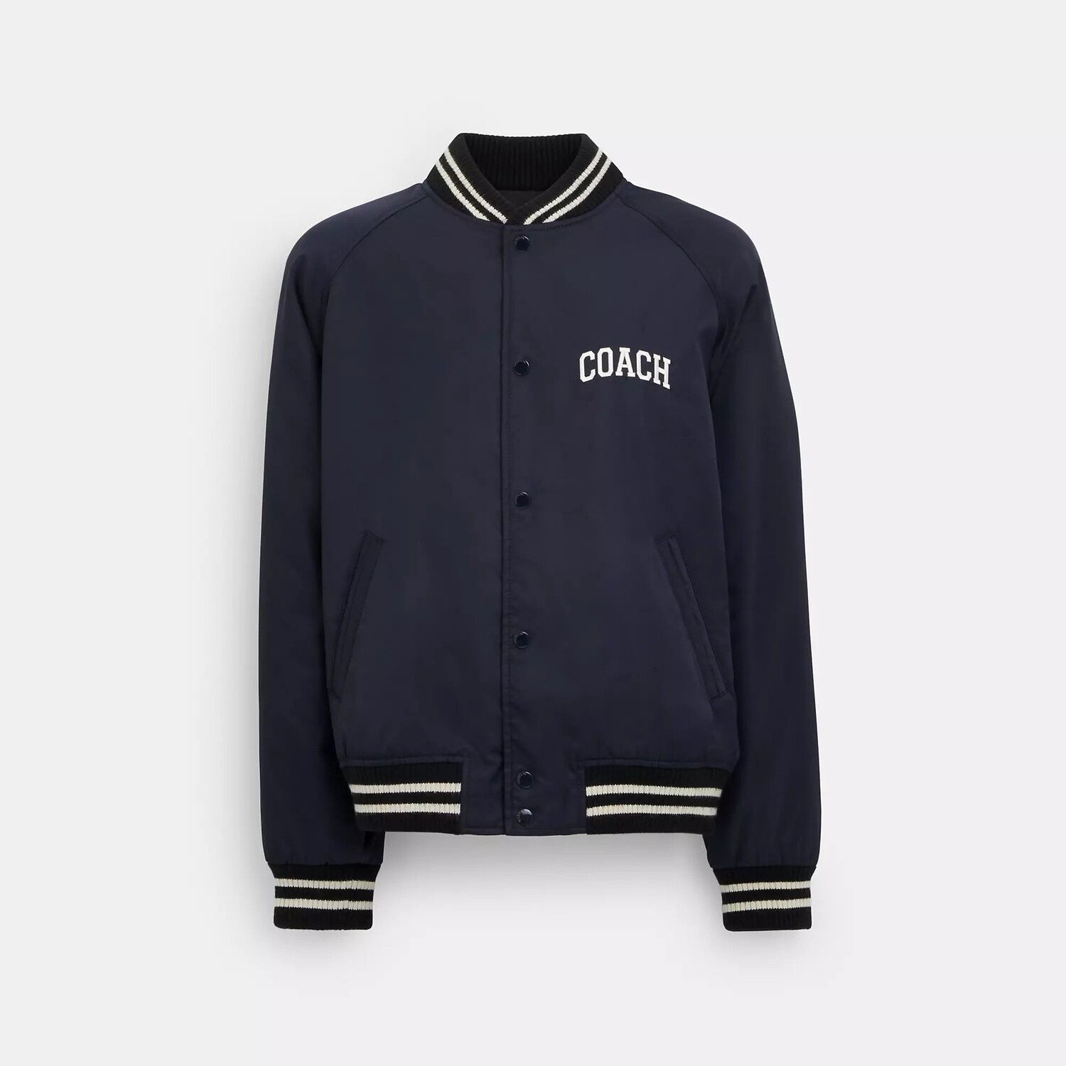 

Куртка Coach Outlet Scout из переработанного нейлона, темно-синий