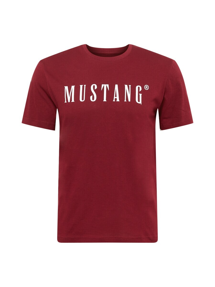 

Классическая футболка MUSTANG Shirt Alex, темно-красный
