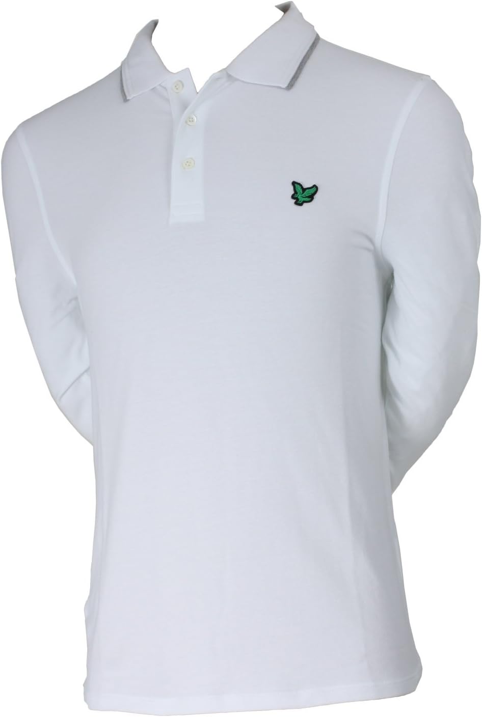 

Клубная эластичная рубашка-поло Lyle & Scott LC111341003, белый