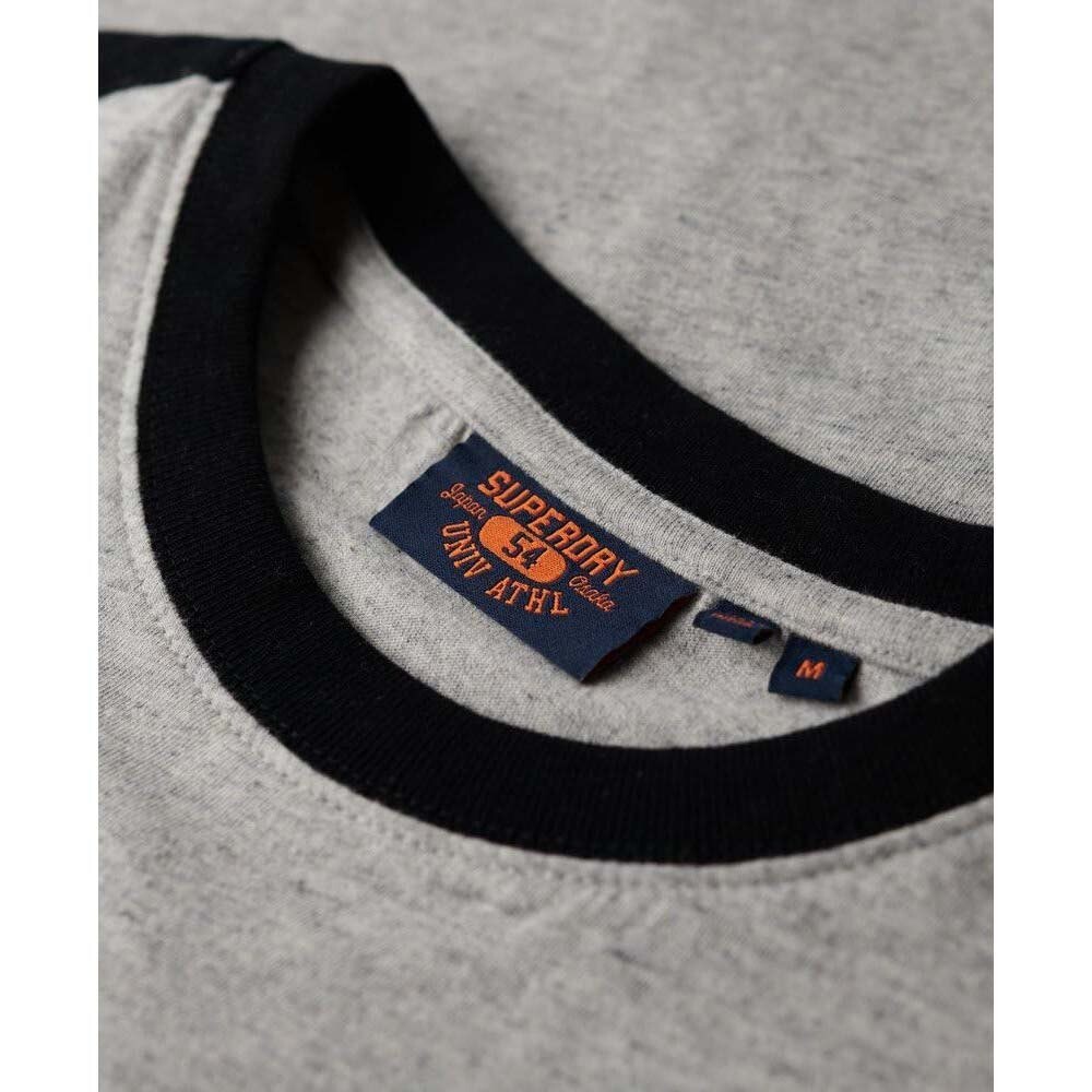 Футболка с коротким рукавом Superdry Essential Logo Retro St, серый — фото 3