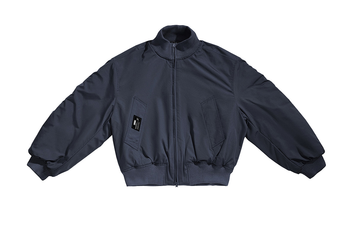 

Куртка Unisex Stand Collar Moderate ZIAREL, темно-синий[removable logo]