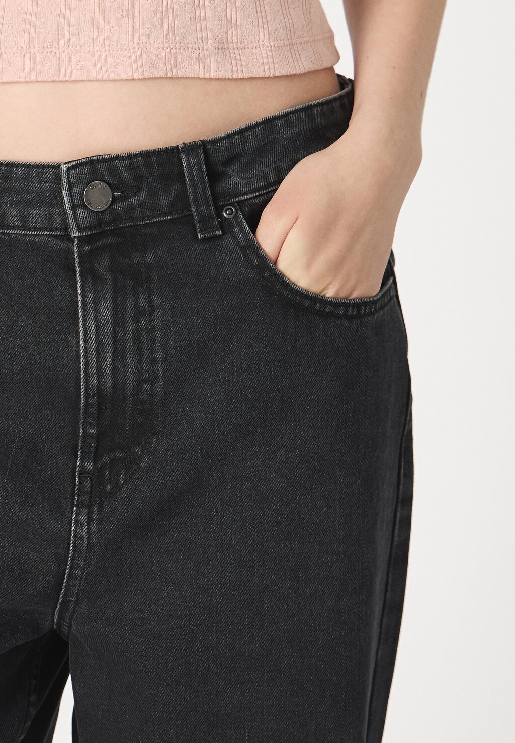 

Джинсы свободного кроя ONLMAISIE BAGGY WIDE ONLY, цвет Washed Black