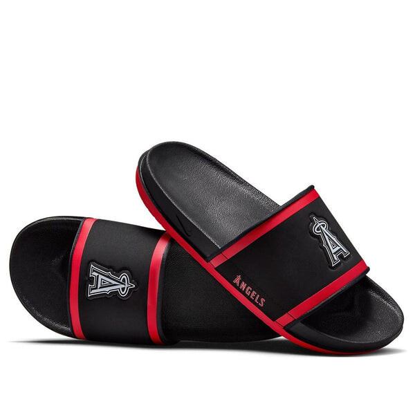

Тапочки mlb x offcourt slide 'los angeles angels' Nike, черный