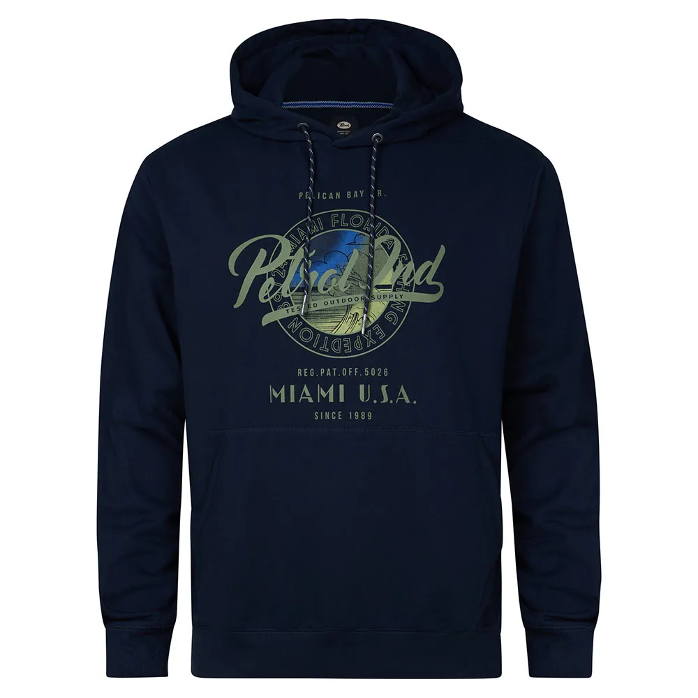 

Худи Petrol Industries M-1050-SWH3000 Plus Size, синий