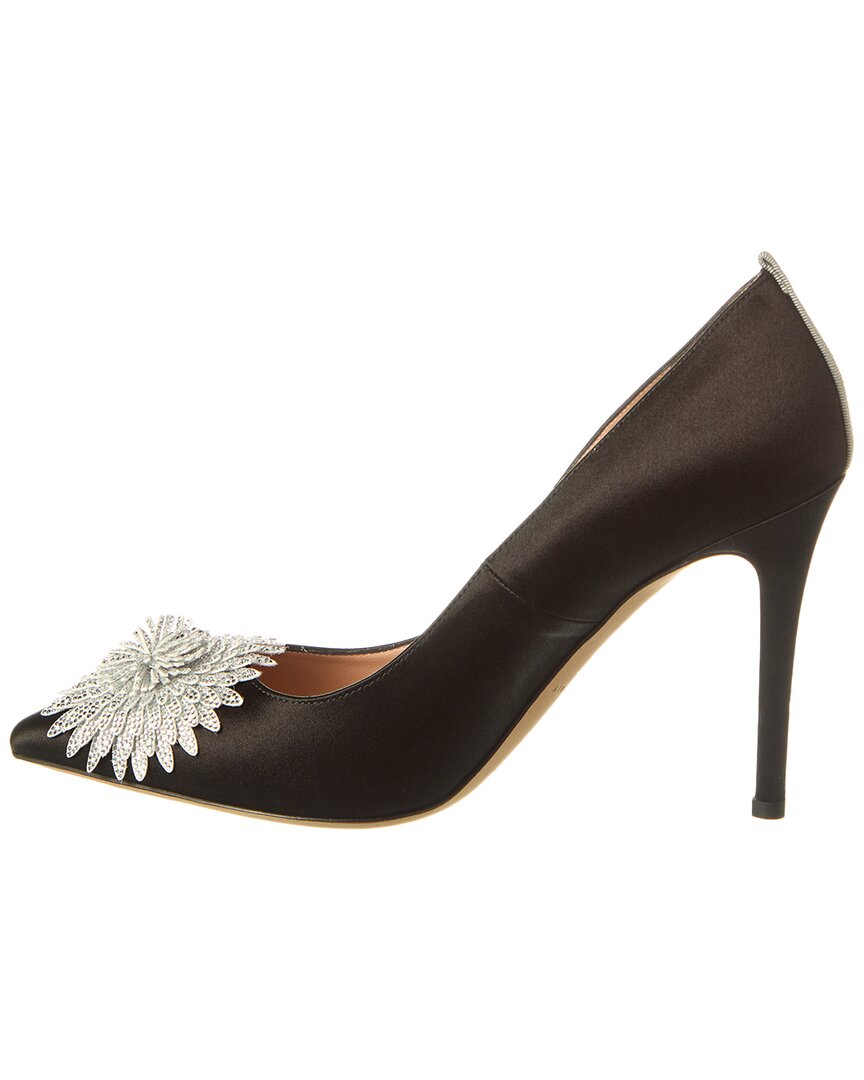 Туфли-лодочки Safa 100 SJP by Sarah Jessica Parker из атласа, черный — фото 2