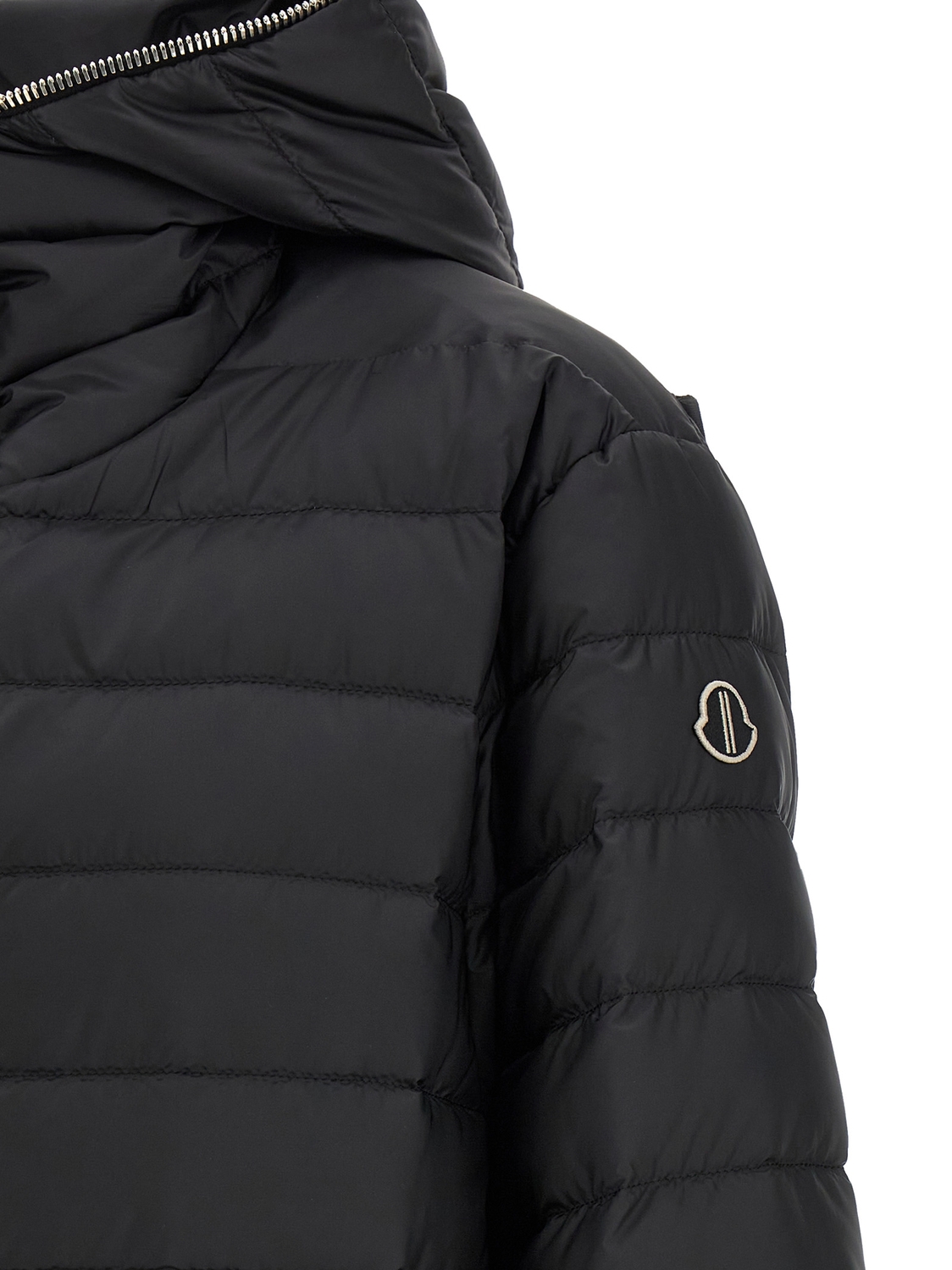 Пуховик Moncler + Rick Owens «Ziplock», черный — фото 4