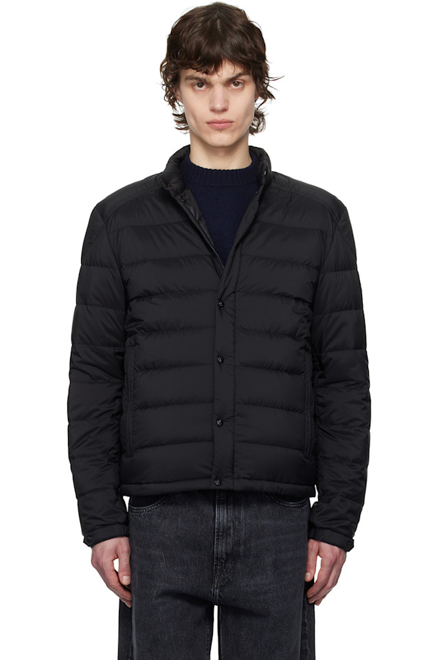 

Короткая пуховая куртка Selves Moncler, черный