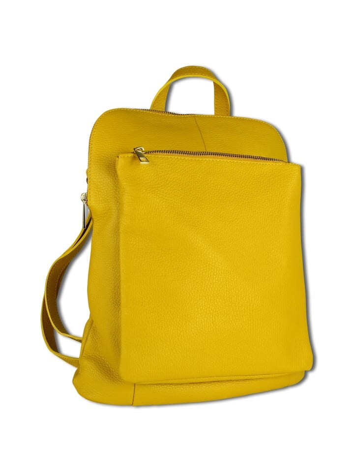 

Рюкзак Toscanto Cityrucksack Leder gelb ca. 30cm