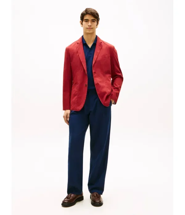 Элегантный жакет regular fit Tommy Hilfiger, красный — фото 2