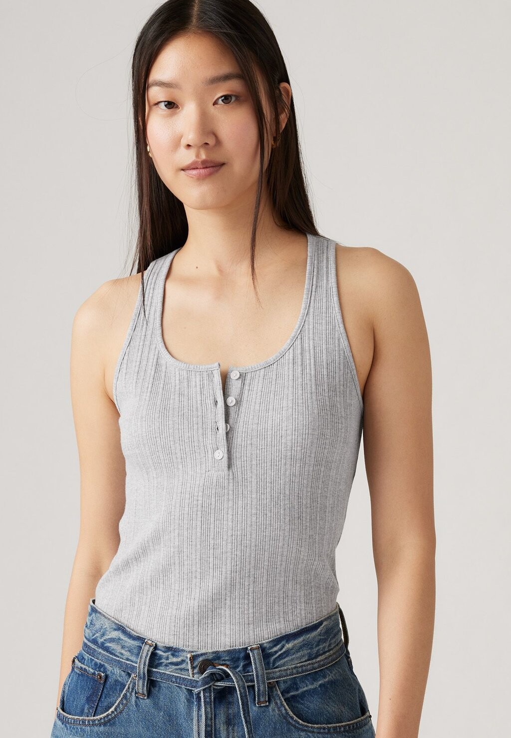 

Топ DRY GOODS VACATIONER Levi's, серо-пятнистый