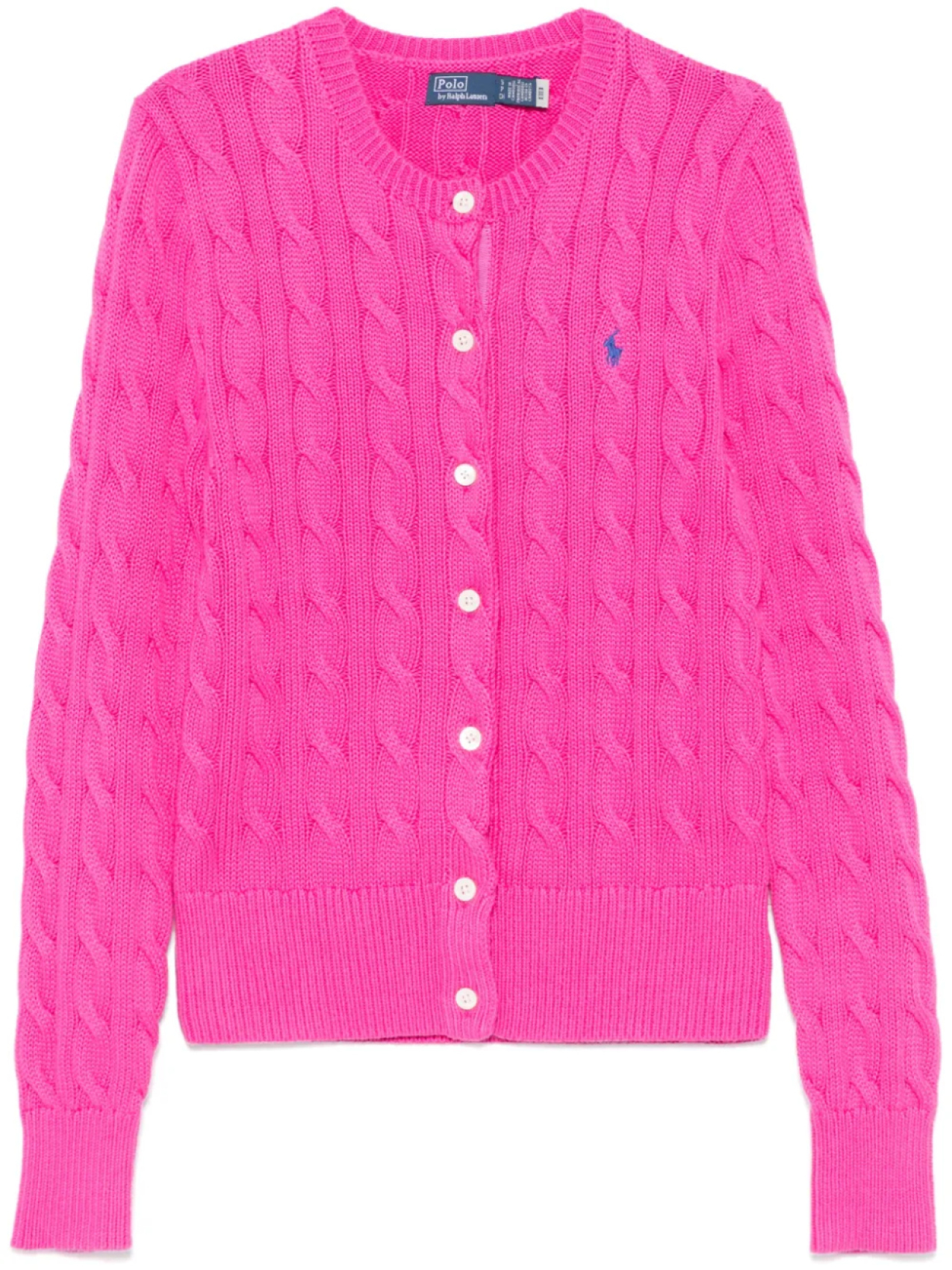 

Кардиган с вышивкой Polo Pony Polo Ralph Lauren, розовый