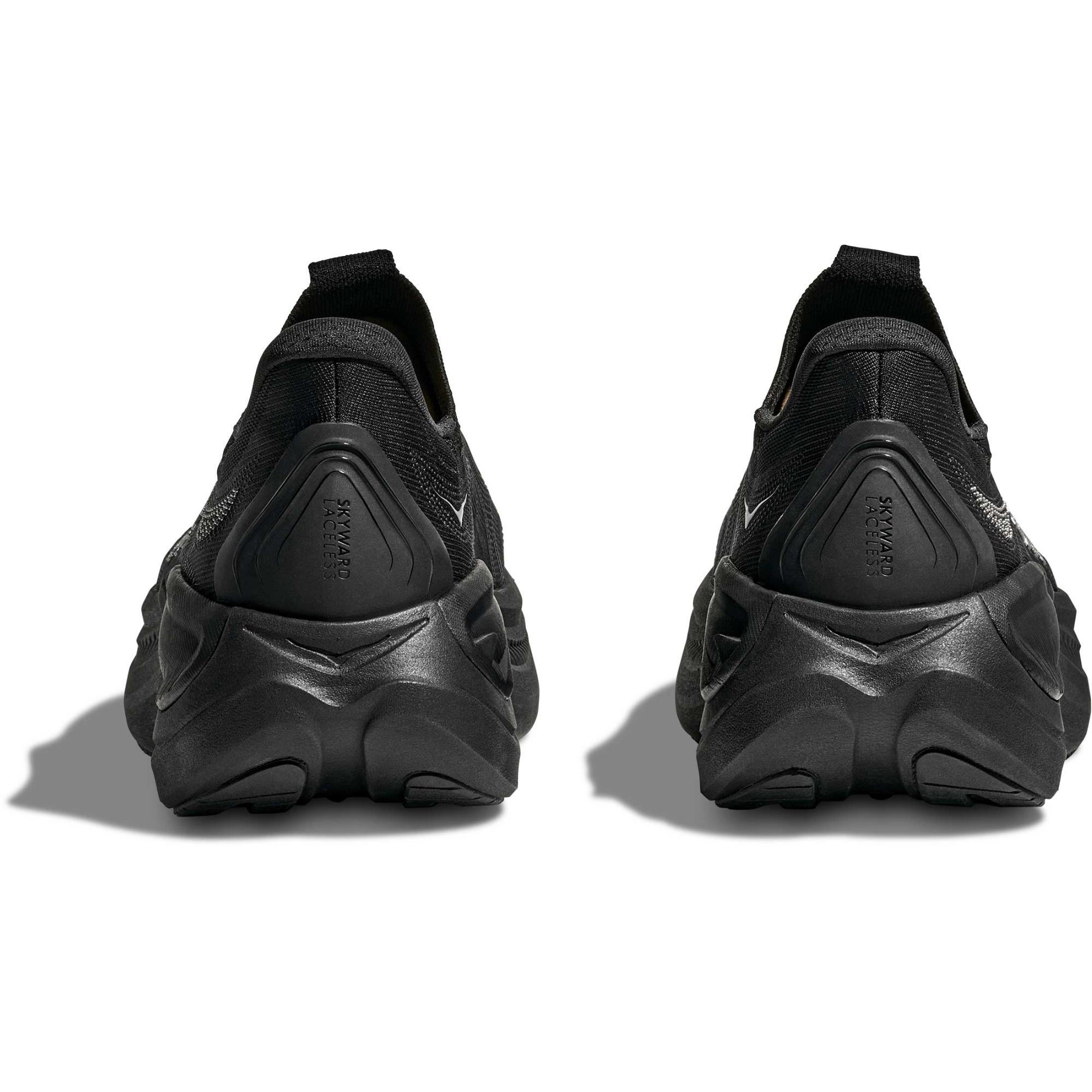 Мужские беговые кроссовки Skyward без шнурков HOKA, Black/Black — фото 4