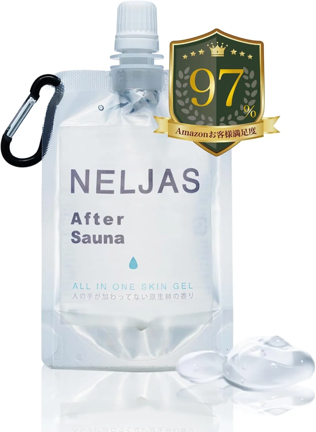 Гель для умывания Neljas (Nerujasu) — Гель для лица после сауны All-in-One с ароматом дикого леса, 60 мл