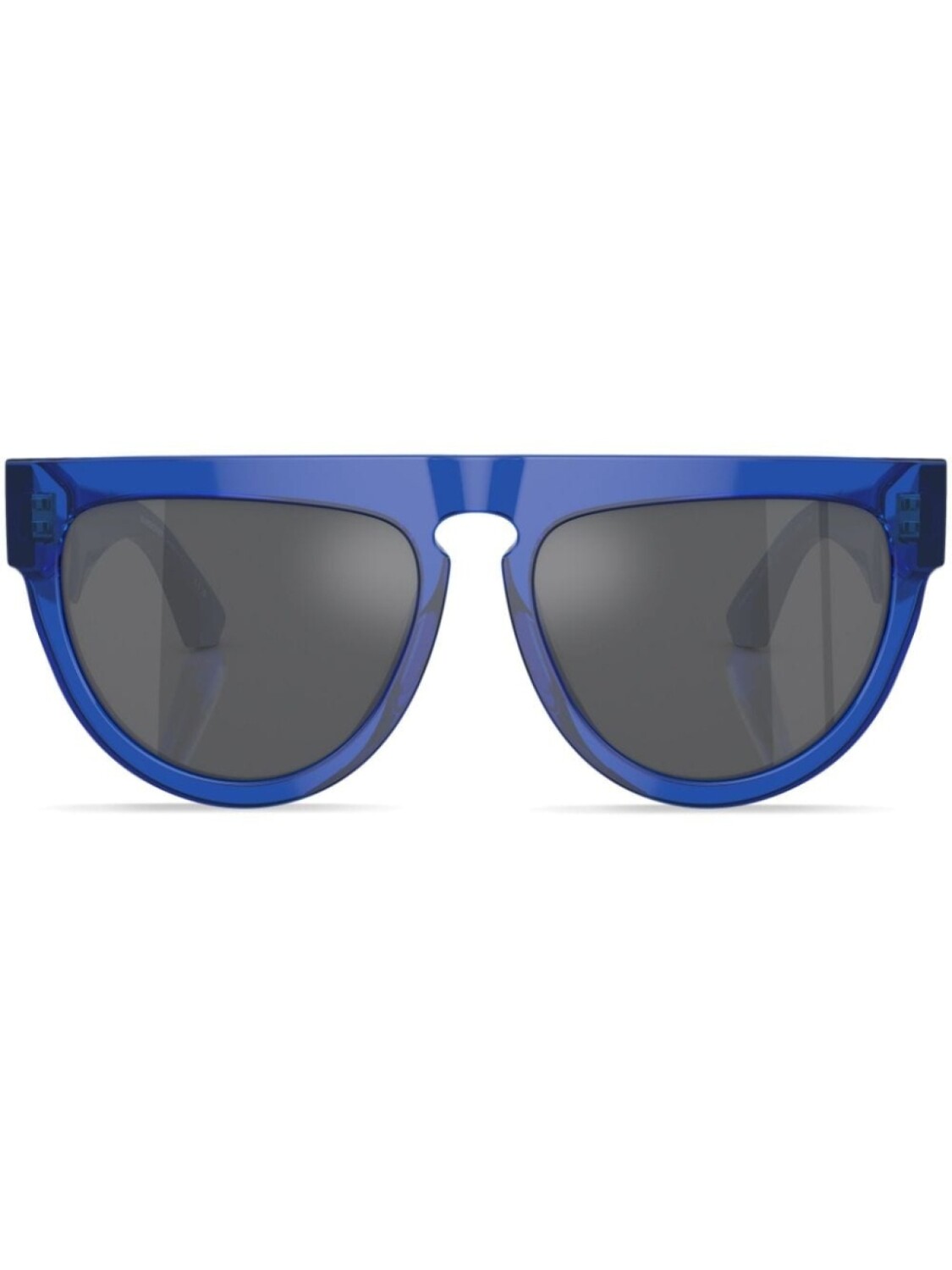 

Солнцезащитные очки в круглой оправе с логотипом Burberry Eyewear, синий