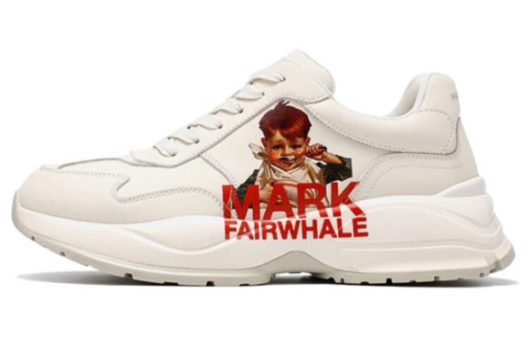 

Кроссовки мужские толстые низкие Fairwhale, цвет Raw White