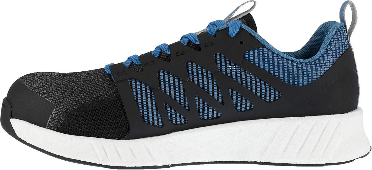 Мужские рабочие защитные ботинки Reebok Work Fusion Flexweave, Black — фото 3