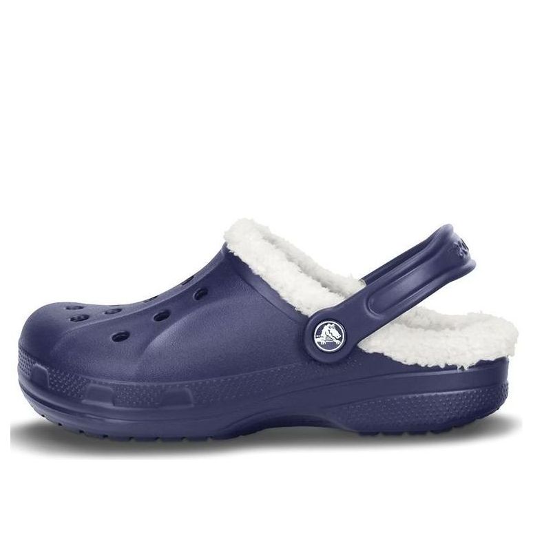 

Сандалии Crocs Classic Clog Crocs Stay Warm Wear-Resistant Navy Blue Unisex Slippers, синий