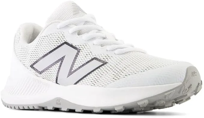 New Balance детские кроссовки FuelCell V7 для игры на искусственном газоне, белый — фото 4